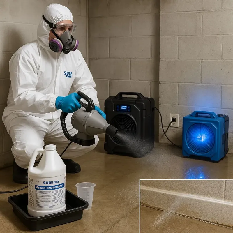Sanitization and Odor Removal process in Rome, IL