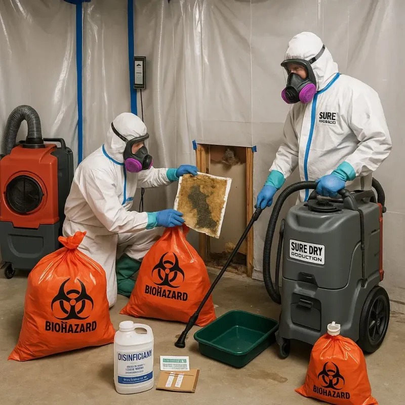 Contaminated Water Handling Protocols process in Rome, IL