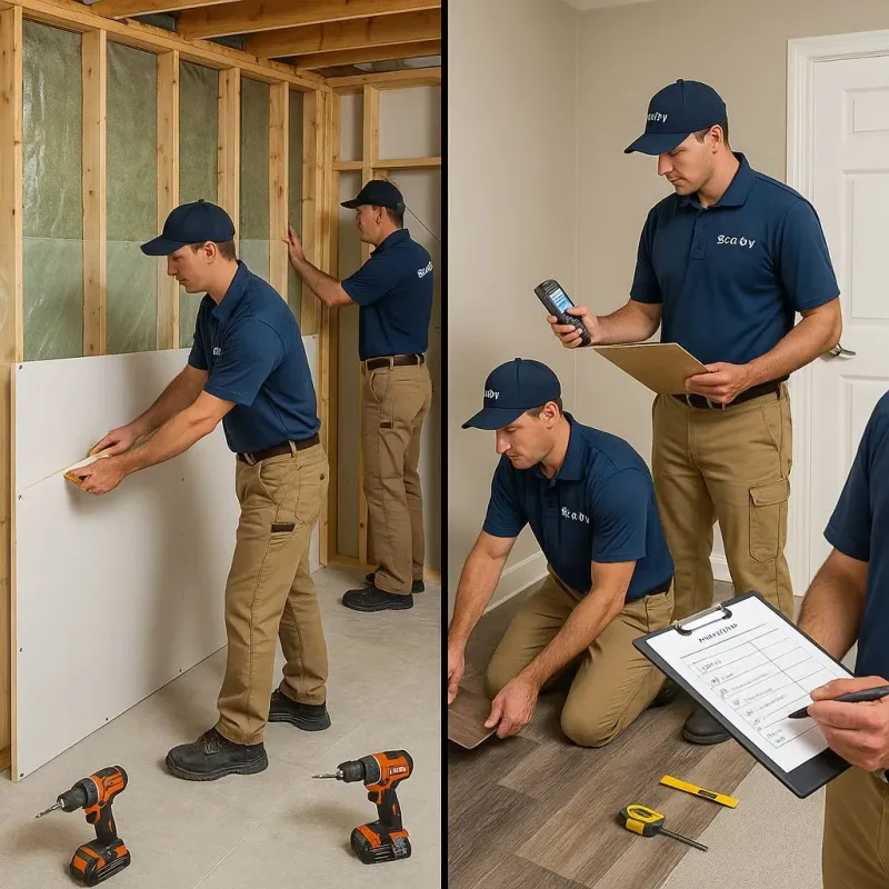 Repairs and Reconstruction process in Rome, IL